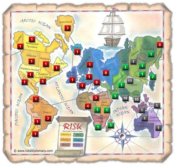 PlayOnlineRisk Risk Map: WhoToEliminate_2 